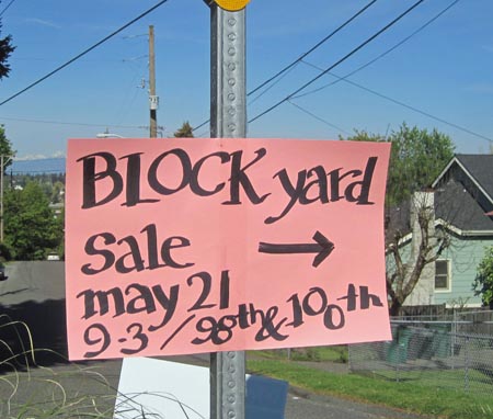 block sale