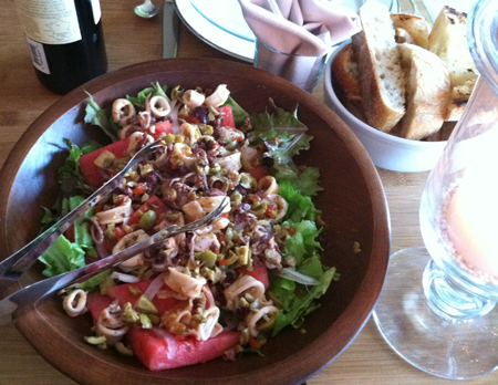 watermelon-squid-olive-salad