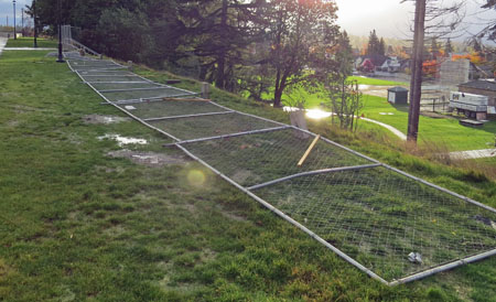 park fence down